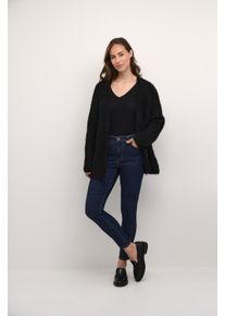 Culture Strickjacke Oversize fit black