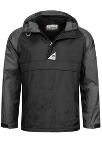 Arctic Seven Herren Regenjacke &ndash; Schwarz-Dunkelgrau
