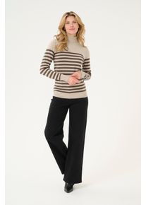 Kaffe Strickpullover Slim fit cream