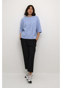 Kaffe Strickpullover Loose fit blue