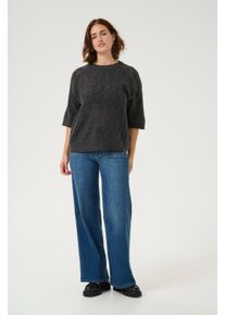 Kaffe Strickpullover Loose fit dark grey