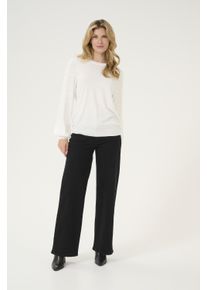 Kaffe Strickpullover Regular fit white