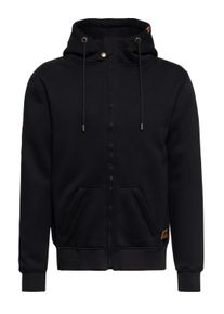 King Kerosin Herren Outdoor Sweatjacke K.K. Adventure Gear schwarz