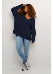 Culture Strickpullover Oversize fit dark blue