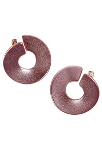 DeMarie Ohrringe eloxiertes Aluminium rosafarben