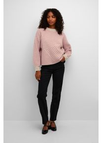 Kaffe Strickpullover Baggy fit cream