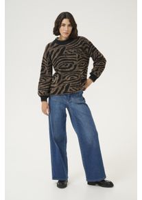 Kaffe Strickpullover Regular fit animal