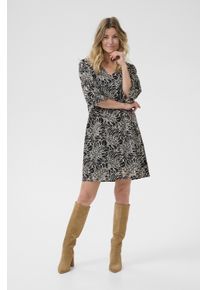 Cream Kleid CRAdelena A-shape black offwhite