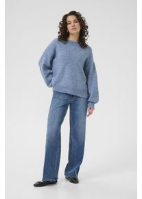 Kaffe Strickpullover KAluca Baggy fit blue