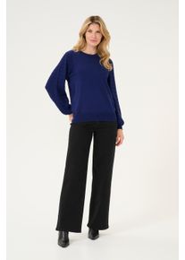 Kaffe Strickpullover KAnanna Regular fit blue
