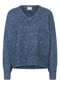 Kaffe Strickpullover KAtrina Loose fit blue
