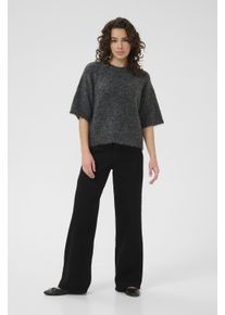 Kaffe Strickpullover KAemilie Loose fit dark grey