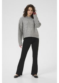 Kaffe Strickpullover KAlabis Baggy fit grey