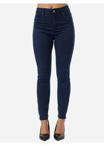 Tazzio Damen Skinny Fit High Rise Jeans