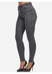Tazzio Damen Skinny Fit High Waist Jeans