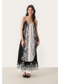 PART TWO Kleid A-shape black multi