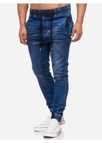 Tazzio Herren Jeans Regular Fit im Jogger-Stil