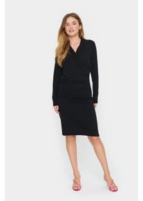Saint Tropez Jerseykleid Fitted black