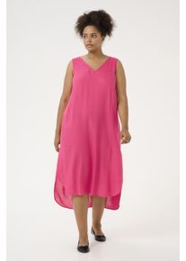 Kaffe Kleid A-shape Raspberry pink