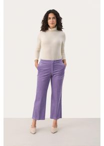 PART TWO Casual Hose Classic fit Chalk Violet violet