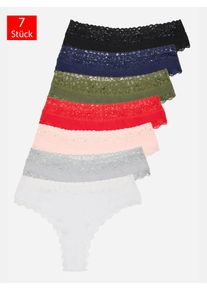 Tazzio Damen String 7er-Pack
