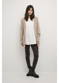 Culture Strickjacke im Oversize-Schnitt beige