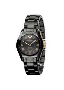 Emporio Armani Damenuhr Quartz Schwarz