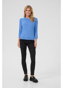 Kaffe Strickpullover Regular fit dark blue