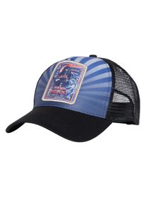 King Kerosin Herren Trucker Cap Raw & Violent blau
