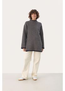 PART TWO Strickpullover Oversize fit navy