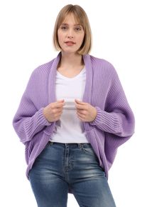 Strickjacke Lang&auml;rmelige Strickjacke Aus Wollmischung Mit Fledermaus&auml;rmeln