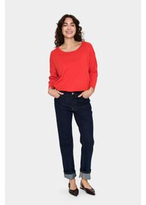 Saint Tropez Strickpullover Casual fit red