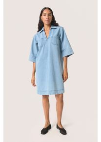 Soaked in Luxury Kleid Casual fit Light Blue Denim
