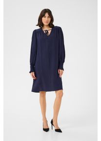 Kaffe Kleid A-shape dark blue