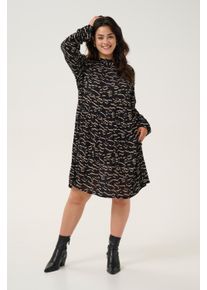 Kaffe Kleid Regular fit black multi