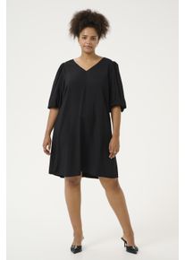 Kaffe Kleid A-shape black