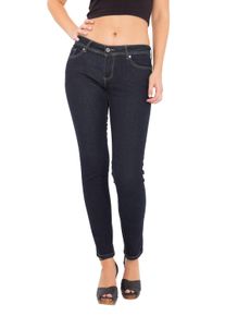 Way of Glory Damen Way of Glory Jeans - slim fit & narrow leg - rinse wash Katy darkblue