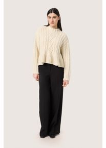 Soaked in Luxury Strickpullover Baggy fit cream