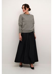 Kaffe Strickpullover Regular fit black offwhite