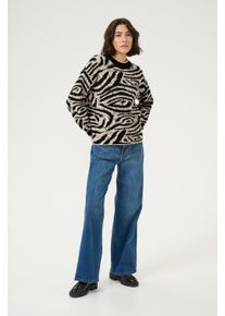 Kaffe Strickpullover Regular fit animal