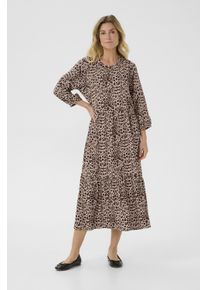 Cream Kleid A-shape Animal Neutral animal