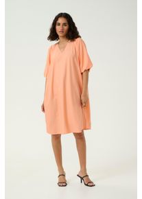 Kaffe Kleid A-shape orange