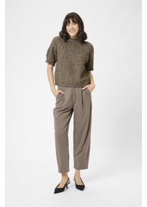 Kaffe Strickpullover KAcuba Strickpullover Regular fit brown