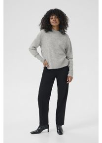Kaffe Strickpullover KAstary Strickpullover Loose fit light grey