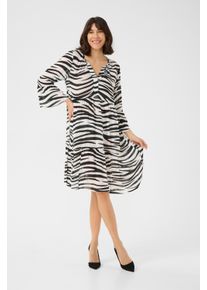 Kaffe Kleid A-shape animal