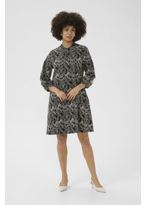 Culture Kleid CUtaylar A-shape black offwhite