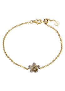 Lyomi Armband 585/- GG/WG Kirschbl&uuml;te 6 synth. Diam. 0,04ct.