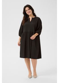 Kaffe Jerseykleid Regular fit black
