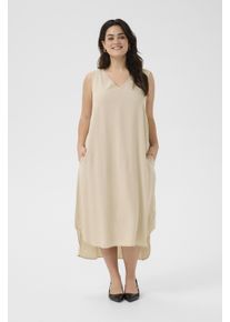 Kaffe Kleid A-shape beige