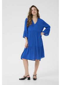 Kaffe Kleid KAmarianah A-shape blue